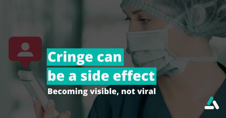 cringe can be a side effect but a social media profile is essential to building your private practice