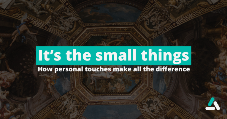 a personal touch can go a really long way in private practice