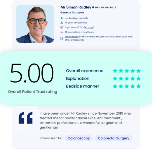 Doctify Great Patient Care Award 2026 — Medmin consultant recognition