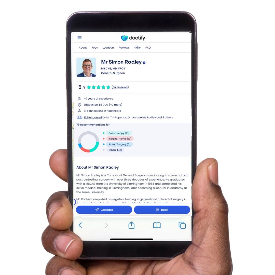 Doctify mobile reviews preview